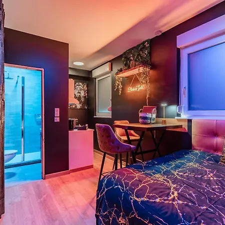 Studio Gold - Climatisation, Wi-Fi Fibre & Stationnement Facile Drusenheim